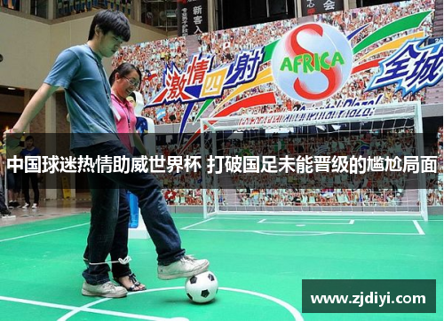 中国球迷热情助威世界杯 打破国足未能晋级的尴尬局面